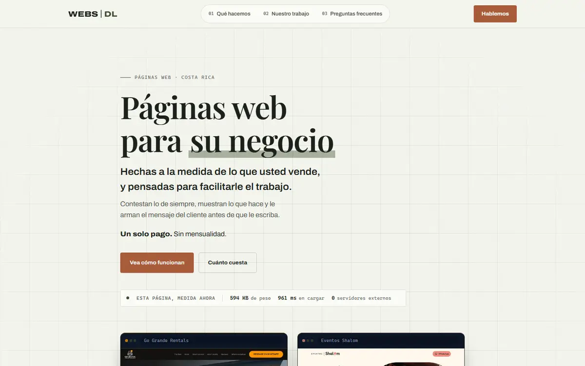 Home page of WEBSDL